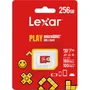 Cartão Memória Lexar Micro Sd Xc 256gb 205mb/s Uhs-i V30 Play Lmsplay256g-bnsnu