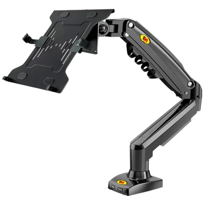 Kit Suporte Articulado Pistão A Gás F80 Nb + Bandeja Nbh-2