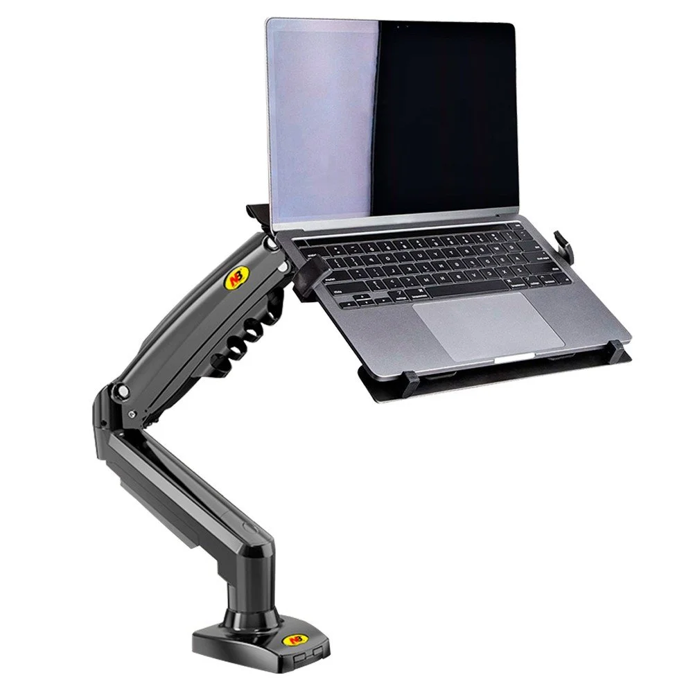 Imagem 4 de 5 do produto Kit Suporte Articulado Pistão A Gás F80 Nb + Bandeja Nbh-2