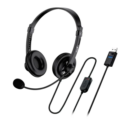Fone De Ouvido Mic Genius Hs-230u Usb