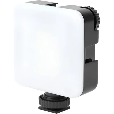Mini Lâmpada Luz LED Portátil Para Vídeo Câmera RGB