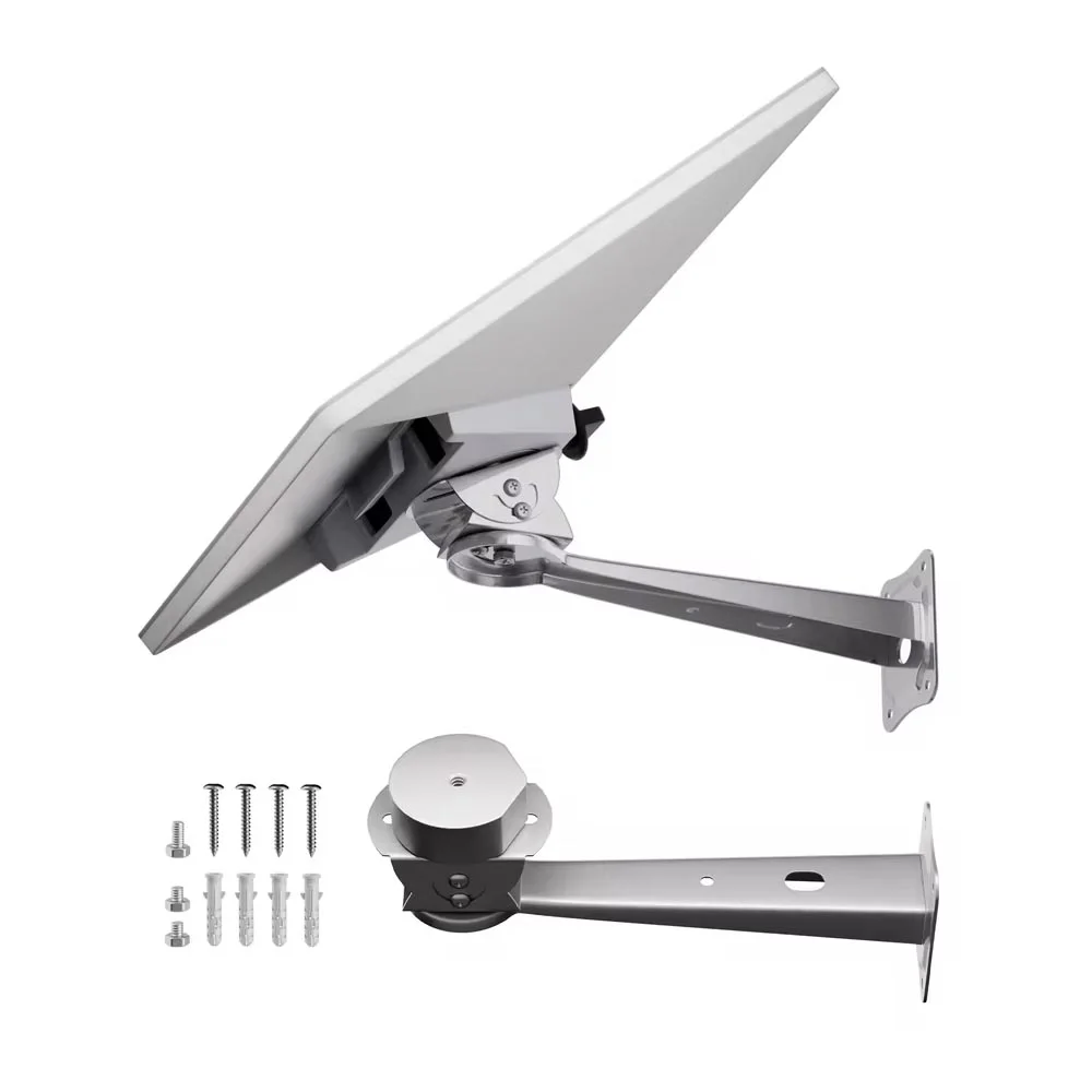 Suporte De Montagem Para Antena Starlink Mini Ajustevel Multiângulo Para Fixação Na Parede
