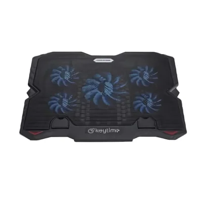 Suporte Para Notebook Keytime Coolstand 5 Ajustável C/ 5 Fans Preto - Kyt00021