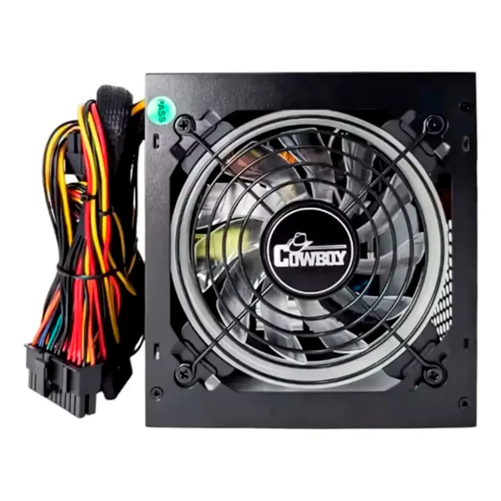 Imagem 3 de 5 do produto Fonte De Alimentação Atx 600w Bivolt Manual Com LED RGB - Kp-535RGB