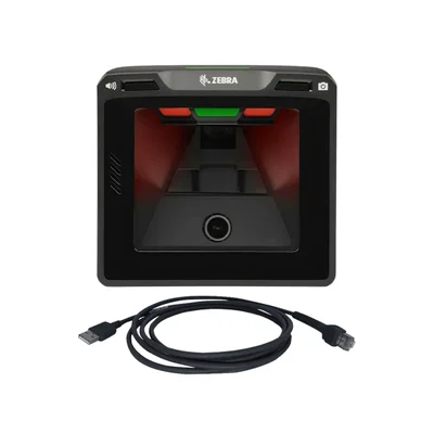 Leitor De Código De Barras Fixo Sp7201 Zebra 2d Usb