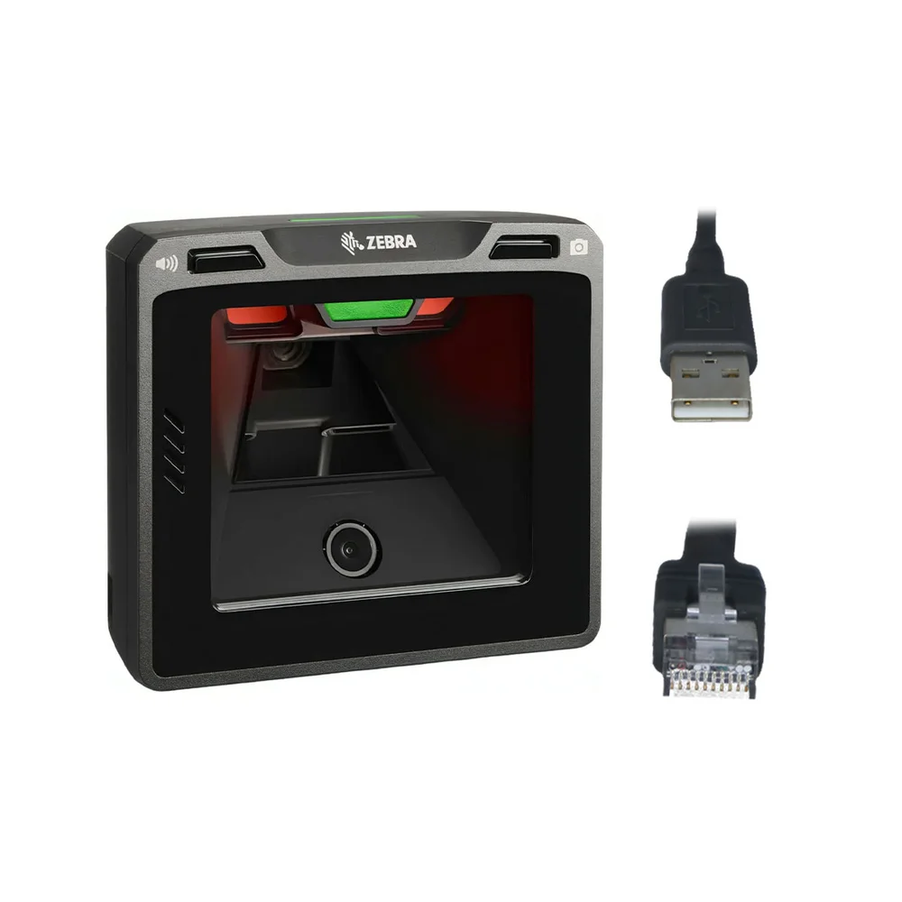 Imagem 2 de 5 do produto Leitor De Código De Barras Fixo Sp7201 Zebra 2d Usb