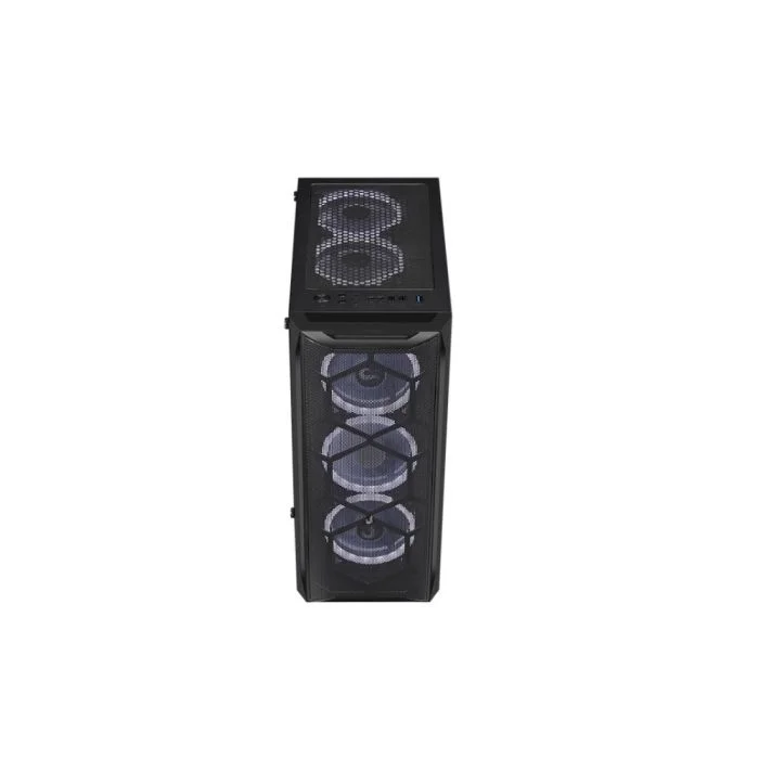 Gabinete Gamer Rise Mode Z3 Glass, Lateral em Vidro Fumê, Sem FANs, Preto - RM-Z03-03-FB Gabinete Gamer Rise Mode Z3 Glass, Lateral em Vidro Fumê, Sem FANs, Preto - RM-Z03-03-FB