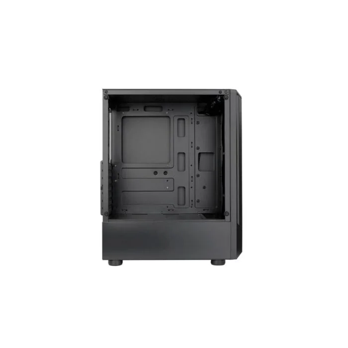 Imagem 2 de 5 do produto Gabinete Gamer Rise Mode Wave Black, Mid Tower, Lateral em Vidro Fumê, ARGB, ATX, 3 Cooler Fan ARGB, Preto - RM-WA-FB-ARGB