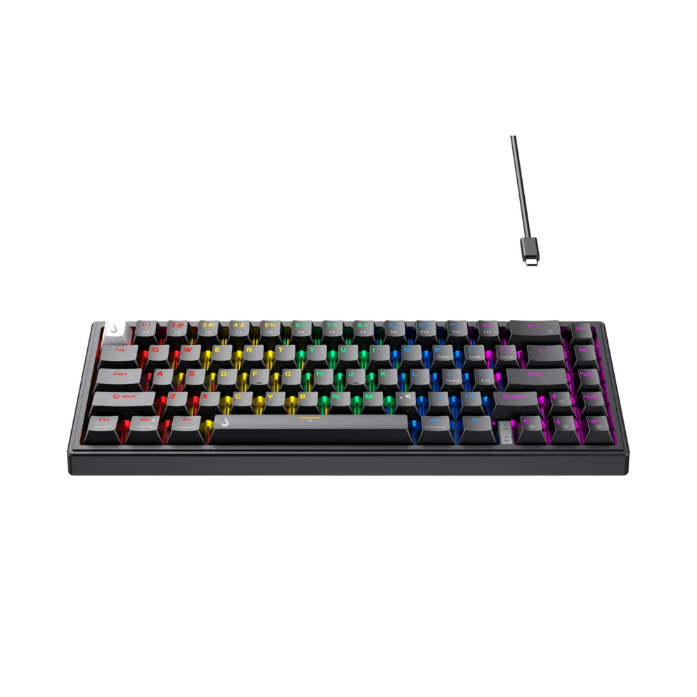Teclado Mecanico Rise Mode Gm1 Pro Black RGB Switch Outemu Blue - Rm-tcm-gm1p-bblue. Teclado Mecanico Rise Mode Gm1 Pro Black RGB Switch Outemu Blue - Rm-tcm-gm1p-bblue.
