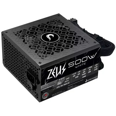Fonte Gamer Rise Mode Zeus 500w Ctr White - Rm-psu-01-wt-500.