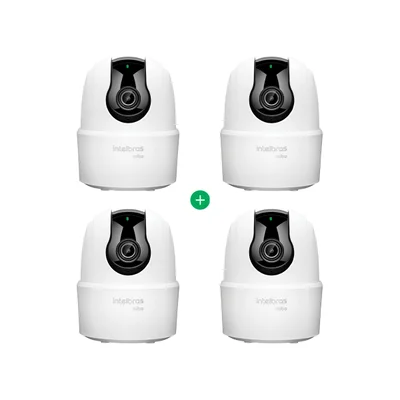 Kit Câmera Inteligente Full Hd Ime 360 C Intelbras - 4 Unidades
