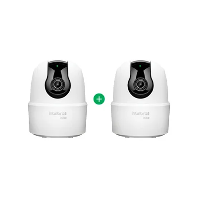 Kit Câmera Inteligente Full Hd Intelbras Ime 360 C - 2 Unidades