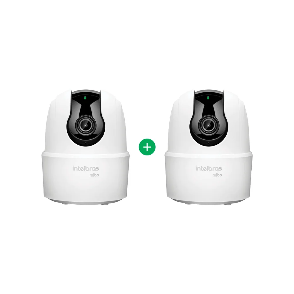 Kit Câmera Inteligente Full Hd Intelbras Ime 360 C - 2 Unidades