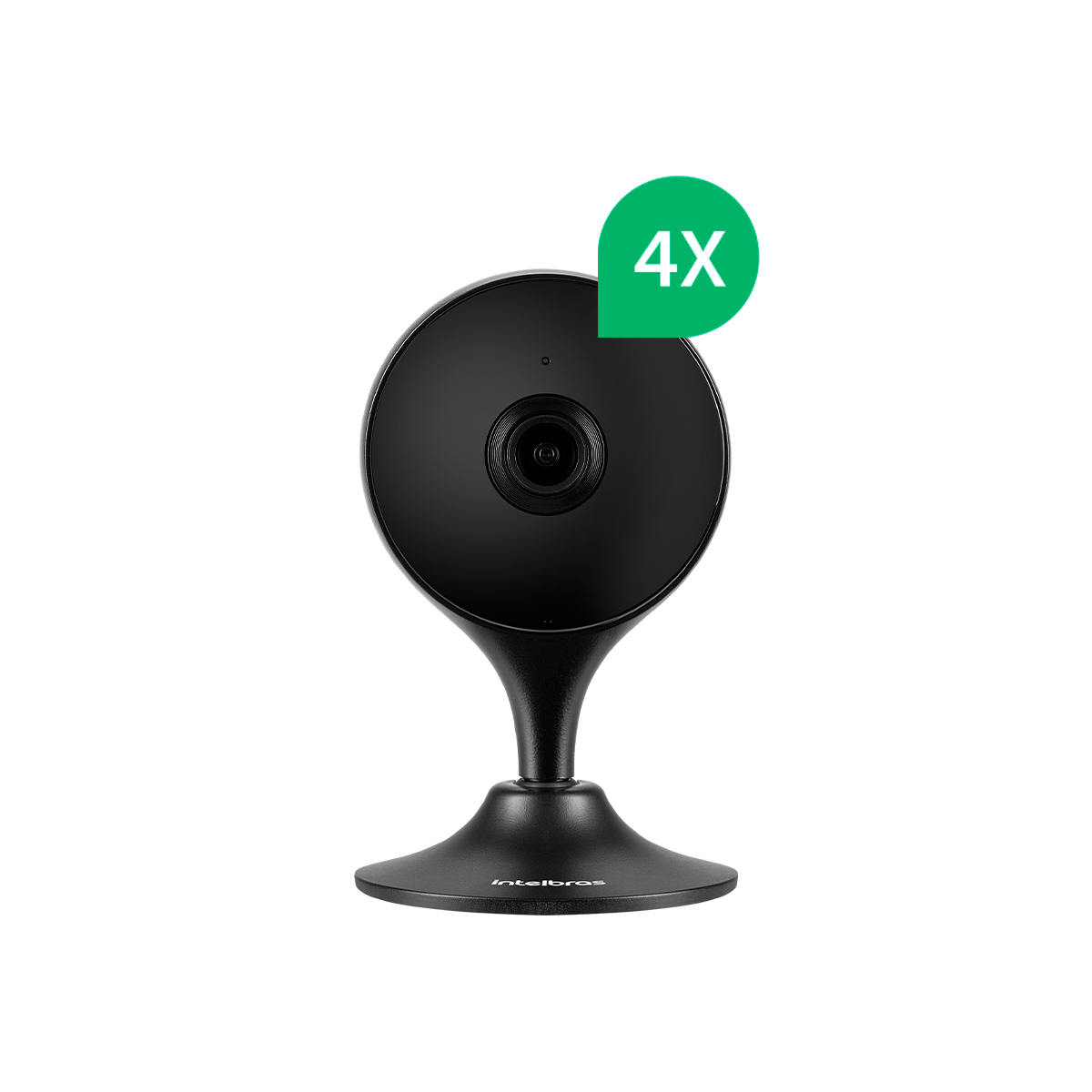Kit Câmera De Vídeo Wi-fi Intelbras Im3 C Black