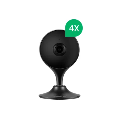 Kit Câmera De Vídeo Wi-fi Intelbras Im3 C Black