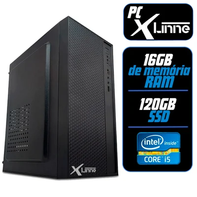 PC/Desktop/Computador Intel Core I5 2400 16Gb Ram Ssd 120gb X-Linne