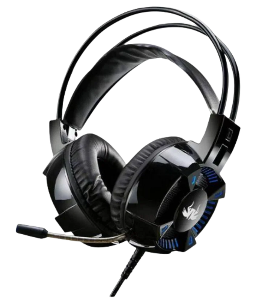 Imagem 3 de 3 do produto Fone de Ouvido Gamer Super Bass Over-ear Luz Led Knup 464
