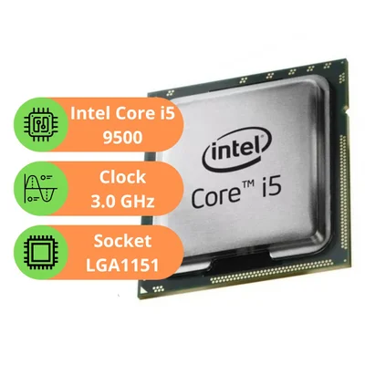 Intel Core i5-9500 CPU ２個セット Processador-Intel-Core-i5-9500