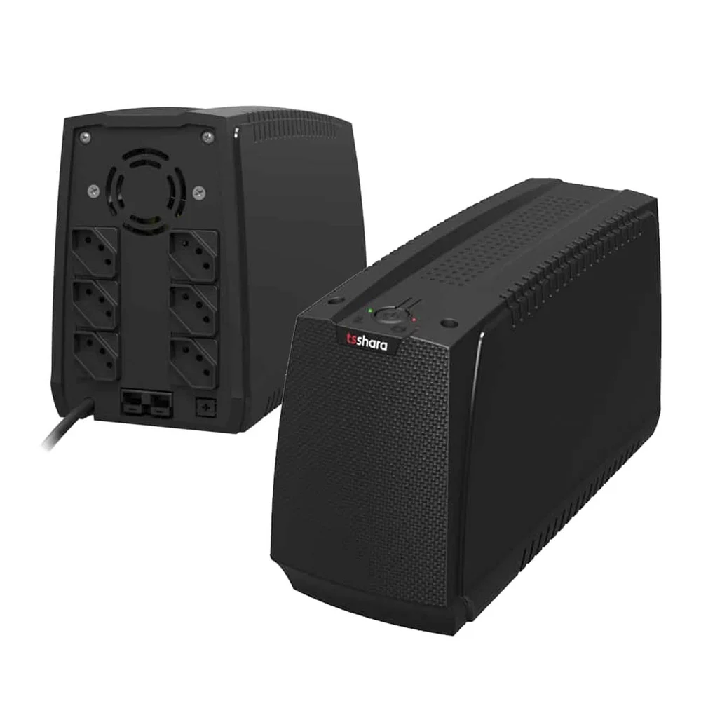 Nobreak 1250va Universal 24v 2 Bat 5ah 6 Tomadas Bivolt Auto