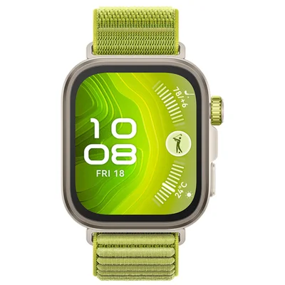Smartwatch Huawei Watch Fit 4 Pro Verde,esportes Ao Ar Livre De Nível Profissional, Mapa De Campos De Golfe - Bivolt