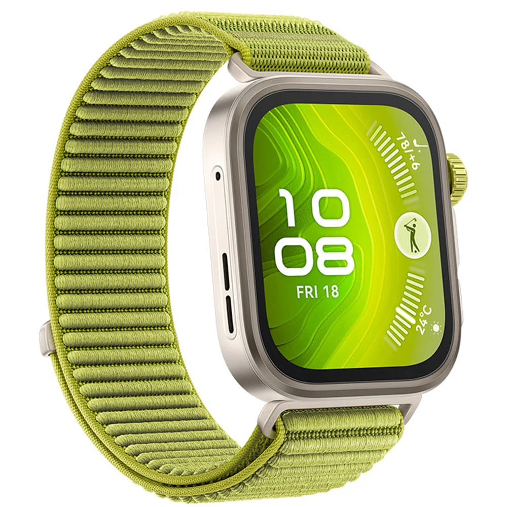 Imagem 4 de 5 do produto Smartwatch Huawei Watch Fit 4 Pro Verde,esportes Ao Ar Livre De Nível Profissional, Mapa De Campos De Golfe - Bivolt