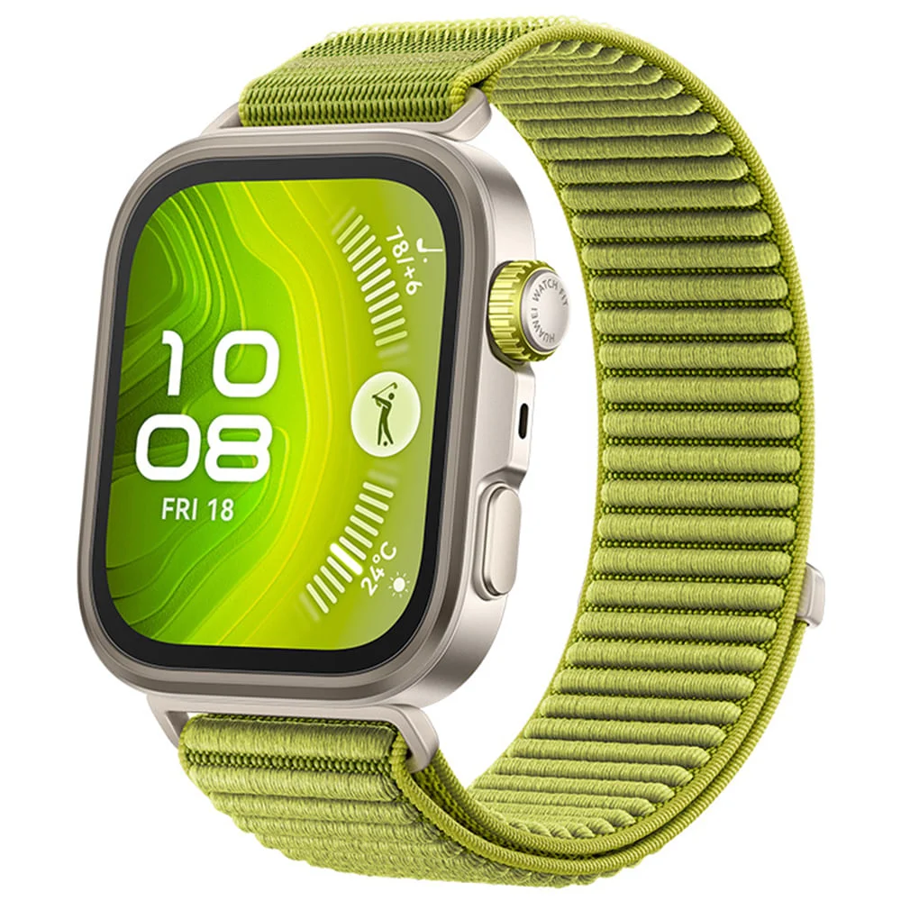 Imagem 5 de 5 do produto Smartwatch Huawei Watch Fit 4 Pro Verde,esportes Ao Ar Livre De Nível Profissional, Mapa De Campos De Golfe - Bivolt