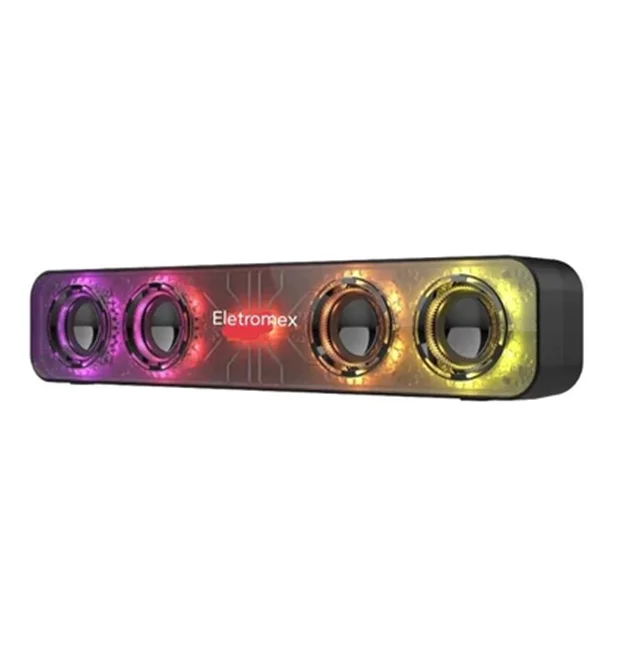 Imagem 2 de 3 do produto Caixa De Som Subwoofer Bluetooth Recarregavel 100w Usb Eletro Mex El-1041