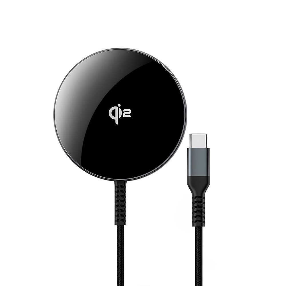 Carregador Magnético Pisen Tp-c56 Magsafe Sem Fio Preto