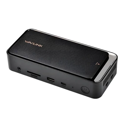 Hub Estação Acoplamento Usb C Wavlink 13in1 4k60hz Preto