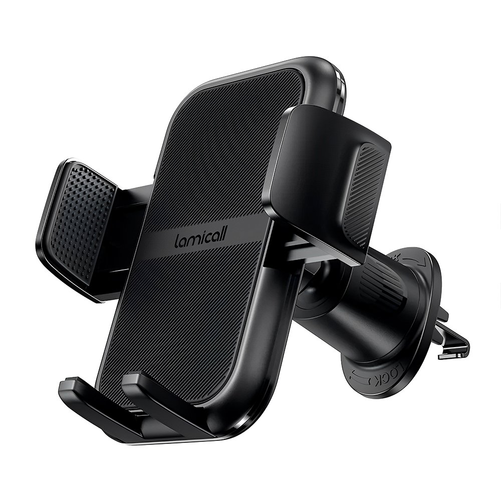 Suporte Smartphone Lamicall Saída De Ar Para Veículo Preto