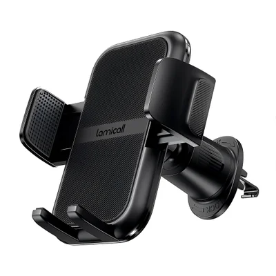 Suporte Smartphone Lamicall Saída De Ar Para Veículo Preto