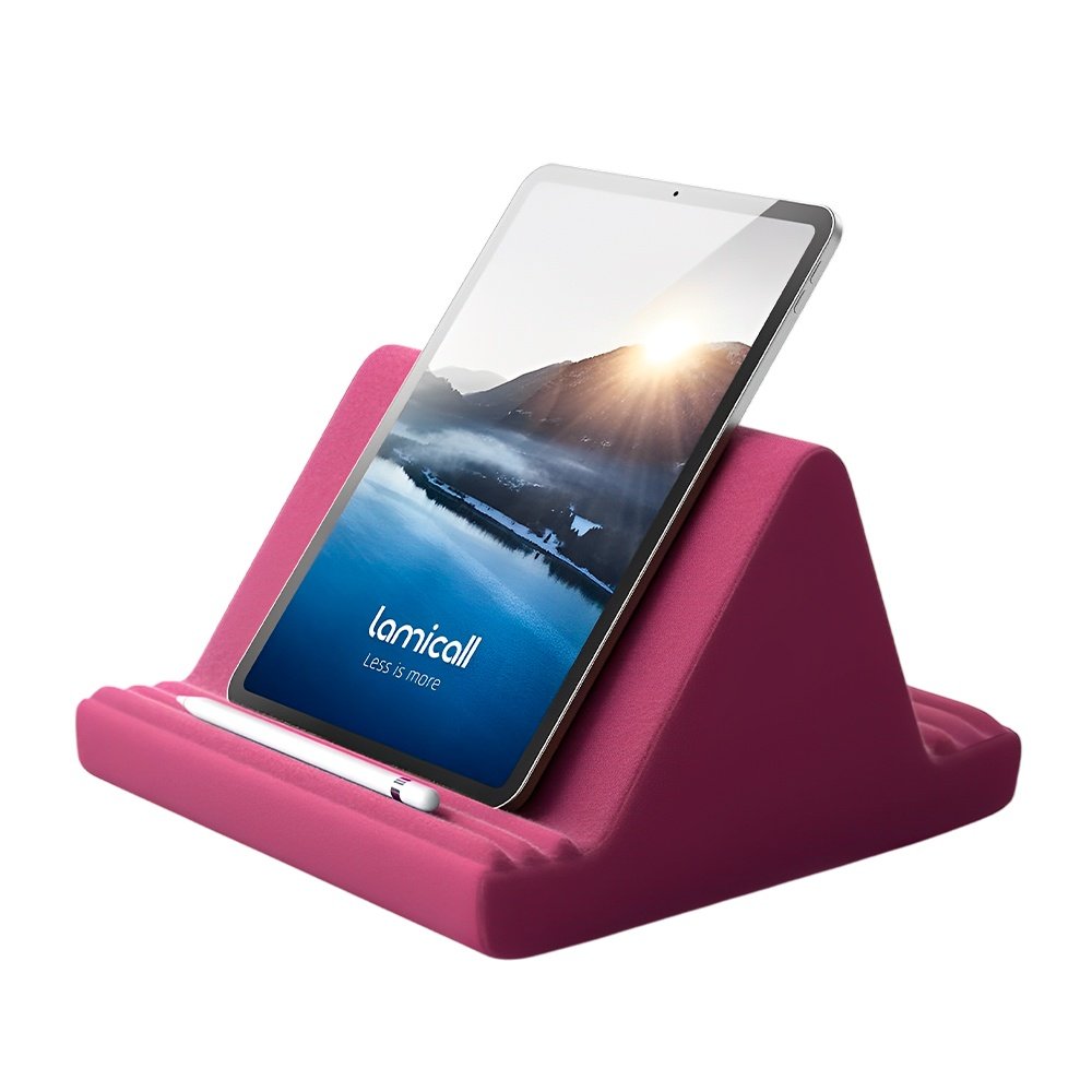 Suporte Travesseiro Lamicall Tablet Vermelho