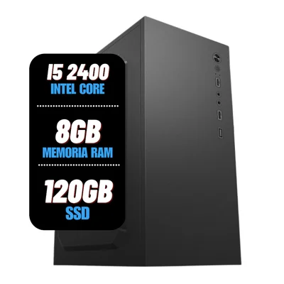 PC/Desktop/Computador Intel Core I5 2400 8Gb Ram Ssd 120gb X-Linne