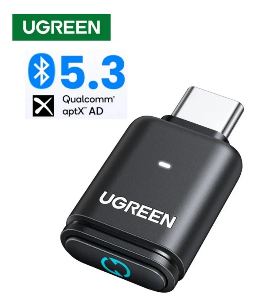 Imagem 4 de 5 do produto Transmissor Bluetooth 5.3 Usb-c Ugreen Aptx Ps5, Switch E PC