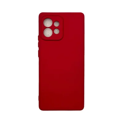 Capa Moto Edge 40 Pró Silicone Aveludada Protege Câmera Colorida Capinha Anti Impacto Moto Edge 40 Pró:bordo