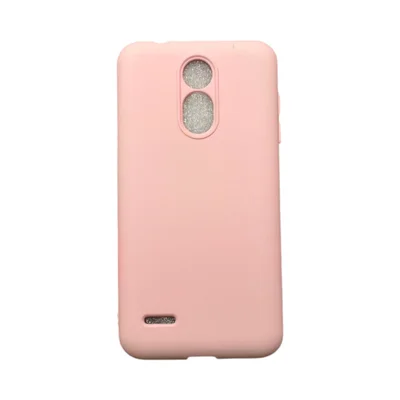 Capa Lg K9 / K8 2018 Silicone Aveludada Colorida Capinha Anti Impacto Lg K9 / K8 2018:rosa Bebê