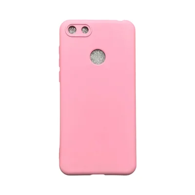 Capa Moto E6 Play Silicone Aveludada Protege Câmera Colorida Capinha Anti Impacto Moto E6 Play:rosa Bebê