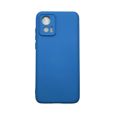 Capa Moto Edge 30 Neo Silicone Aveludada Protege Câmera Colorida Capinha Anti Impacto Moto Edge 30 Neo:azul