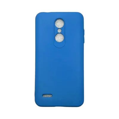 Capa Lg K11 / K11 Plus / K10 2018 Silicone Aveludada Colorida Capinha Anti Impacto Lg K11 / K10 2018:azul