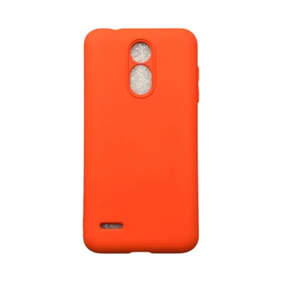 Capa Lg K9 / K8 2018 Silicone Aveludada Colorida Capinha Anti Impacto Lg K9 / K8 2018:laranja