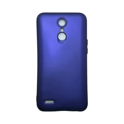 Capa Lg K10 2017 Silicone Aveludada Colorida Capinha Anti Impacto Lg K10 2017:violeta