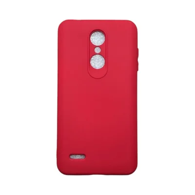 Capa Lg K11 / K11 Plus / K10 2018 Silicone Aveludada Colorida Capinha Anti Impacto Lg K11 / K10 2018:vermelho