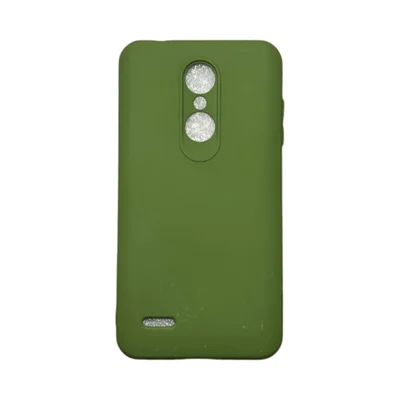 Capa Lg K11 / K11 Plus / K10 2018 Silicone Aveludada Colorida Capinha Anti Impacto Lg K11 / K10 2018:verde Militar