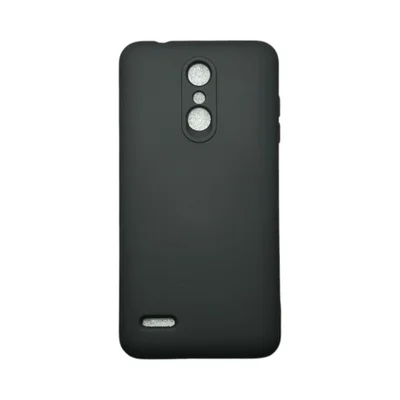 Capa Lg K9 / K8 2018 Silicone Aveludada Colorida Capinha Anti Impacto Lg K9 / K8 2018:preto