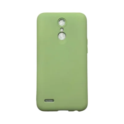Capa Lg K10 2017 Silicone Aveludada Colorida Capinha Anti Impacto Lg K10 2017:verde Bebê