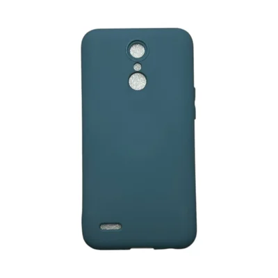 Capa Lg K10 2017 Silicone Aveludada Colorida Capinha Anti Impacto Lg K10 2017:cinza Escuro