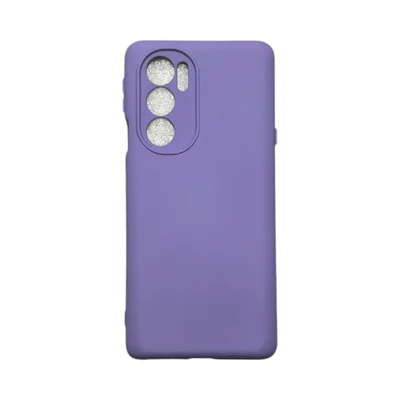 Capa Moto Edge 30 Pro Silicone Aveludada Protege Câmera Colorida Capinha Anti Impacto Mt Edge 30 Pro:roxo