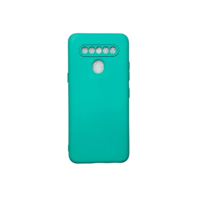 Capa Lg K41s / K51s Protege Ao Redor Da Câmera Silicone Aveludada Colorida Case Capinha Anti Impacto Lg K51s \ K41s:verd