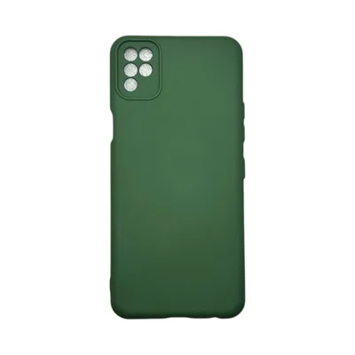 Capa Lg K52 Silicone Aveludada Protege Câmera Colorida Capinha Anti Impacto Lg K52:verde Escuro