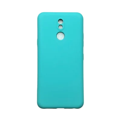 Capa Lg K12 / K12  Plus Silicone Aveludada Colorida Capinha Anti Impacto K12 / K12 Plus:turquesa